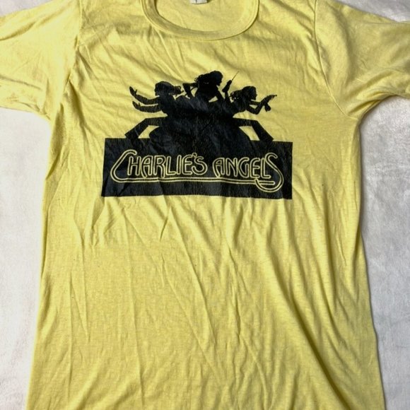 Charlie’s Angeles 1970’s Womens T-Shirt - Picture 1 of 3